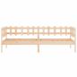 Preview: Tagesbett ohne Matratze 90x190 cm Massivholz Kiefer