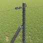Preview: Zaunpfosten Grau 25 x 1 m (50 mm Maschen) Stahl