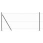 Preview: Zaunpfosten Grau 25 x 1 m (50 mm Maschen) Stahl