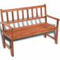 Preview: ARDEBO.de - Gartenbank 120 cm Massivholz Akazie