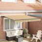 Preview: ARDEBO.de - Ausziehbare Markise Mehrfarbig 300 x 250 cm