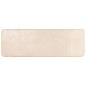 Preview: Teppichläufer MARSA Creme 50 x 150 cm Polyester und PVC