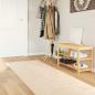Preview: ARDEBO.de - Teppichläufer MARSA Creme 100 x 400 cm Polyester und PVC