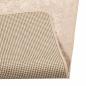 Preview: Teppichläufer MARSA Creme 100 x 400 cm Polyester und PVC