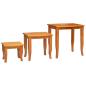 Preview: Nestende Beistelltische 3 Stk. Natur 60 x 45 x 60,5 cm