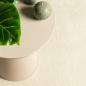 Preview: Mittlerer Flor weicher und waschbarer Teppich HUARTE Creme
