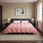 Preview: Sommerdecke Gepolstert Rosa 220 x 240 cm Mikrofaser