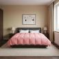 Preview: ARDEBO.de - Winterbettdecke 220 x 260 cm Winter Mikrofaser (100% Polyester)