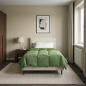 Preview: ARDEBO.de - Winterbettdecke 155 x 200 cm Winter Mikrofaser (100% Polyester)