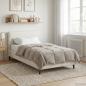 Preview: Winterbettdecke 140 x 220 cm Winter Mikrofaser (100% Polyester)