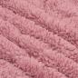Preview: Sommerdecke Rosa 140 x 220 cm Mikrofaser und Teddy-Fleece