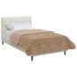 Preview: Sommerdecke 155 x 200 cm Sommer Taupe Atmungsaktiv