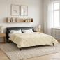 Preview: Sommerdecke 200 x 220 cm Sommer Creme Atmungsaktiv