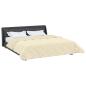 Preview: Sommerdecke 220 x 240 cm Sommer Creme Atmungsaktiv