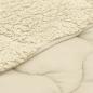 Preview: Sommerdecke 220 x 240 cm Sommer Creme Atmungsaktiv