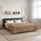 Preview: ARDEBO.de - Winterbettdecke 220 x 260 cm Winter Taupe Atmungsaktiv