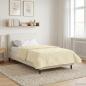 Preview: Winterbettdecke 155 x 200 cm Winter Creme Atmungsaktiv