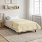 Preview: ARDEBO.de - Winterbettdecke 155 x 220 cm Winter Creme Atmungsaktiv