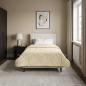 Preview: Winterbettdecke 155 x 220 cm Winter Creme Atmungsaktiv