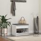 Preview: ARDEBO.de - Flurbank Weiß 63 x 38 x 45 cm