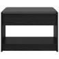 Preview: Flurbank Schwarz Eichen-Optik 63 x 38 x 45 cm