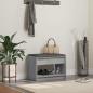 Preview: ARDEBO.de - Flurbank Sonoma-Grau 63 x 38 x 45 cm