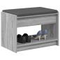 Preview: Flurbank Sonoma-Grau 63 x 38 x 45 cm