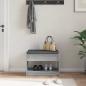 Preview: Flurbank Sonoma-Grau 63 x 38 x 45 cm