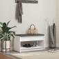 Preview: ARDEBO.de - Flurbank Weiß 83 x 38 x 45 cm