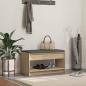 Preview: ARDEBO.de - Flurbank Sonoma-Eiche 83 x 38 x 45 cm