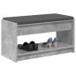 Preview: Flurbank Betongrau 83 x 38 x 45 cm
