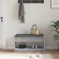 Preview: Flurbank Betongrau 83 x 38 x 45 cm
