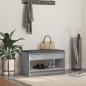 Preview: ARDEBO.de - Flurbank Sonoma-Grau 83 x 38 x 45 cm