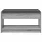 Preview: Flurbank Sonoma-Grau 83 x 38 x 45 cm