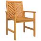 Preview: Garten Essgruppe 7 pcs Braun Massivholz Akazie