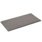 Preview: Wandkopfteilen 12 Stk. 30 x 15 cm Hellgrau Stoff