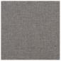 Preview: Wandkopfteilen 12 Stk. 30 x 30 cm Hellgrau Stoff
