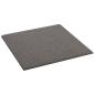 Preview: Wandkopfteilen 12 Stk. 30 x 30 cm Hellgrau Stoff