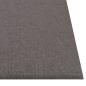 Preview: Wandkopfteilen 12 Stk. 30 x 30 cm Hellgrau Stoff