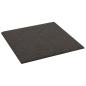 Preview: Wandkopfteilen 12 Stk. 30 x 30 cm Dunkelgrau Stoff