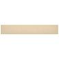 Preview: Wandkopfteilen 12 Stk. 90 x 15 cm Creme Stoff