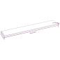 Preview: Wandkopfteilen 12 Stk. 90 x 15 cm Blau Stoff