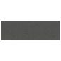 Preview: Wandkopfteilen 12 Stk. 90 x 30 cm Dunkelgrau Stoff