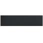 Preview: Wandkopfteilen 12 Stk. 60 x 15 cm Schwarz Stoff
