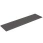 Preview: Wandkopfteilen 12 Stk. 60 x 15 cm Grau Stoff