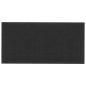 Preview: Wandkopfteilen 12 Stk. 60 x 30 cm Schwarz Stoff