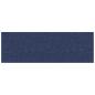 Preview: Wandkopfteilen 12 Stk. 90 x 30 cm Blau Stoff