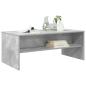 Preview: Couchtisch Beton Grau 100 x 50 x 40 cm Holzwerkstoff