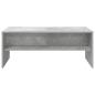 Preview: Couchtisch Beton Grau 100 x 50 x 40 cm Holzwerkstoff