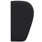 Preview: Kopfteil Ohr Schwarz 40 x 23 x 6 cm PVC